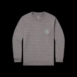 FieldTec™ Heathered Tee - Made in the Gulf - Tuna - Long Sleeve