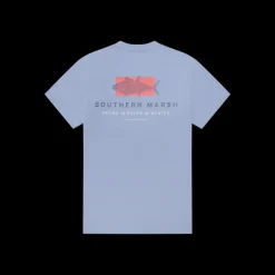 FieldTec™ Heathered Tee - Made in the Gulf - Tuna