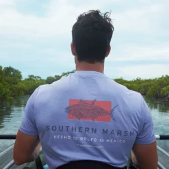 FieldTec™ Heathered Tee - Made in the Gulf - Tuna