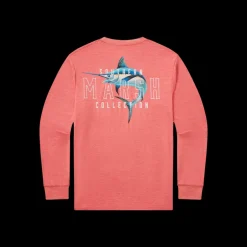 FieldTec™ Heathered Tee - Swordfish - Long Sleeve