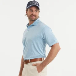 Flyline Performance Polo - Oysters & Lemons