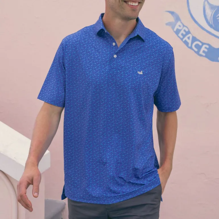 Flyline Performance Polo - Offshore