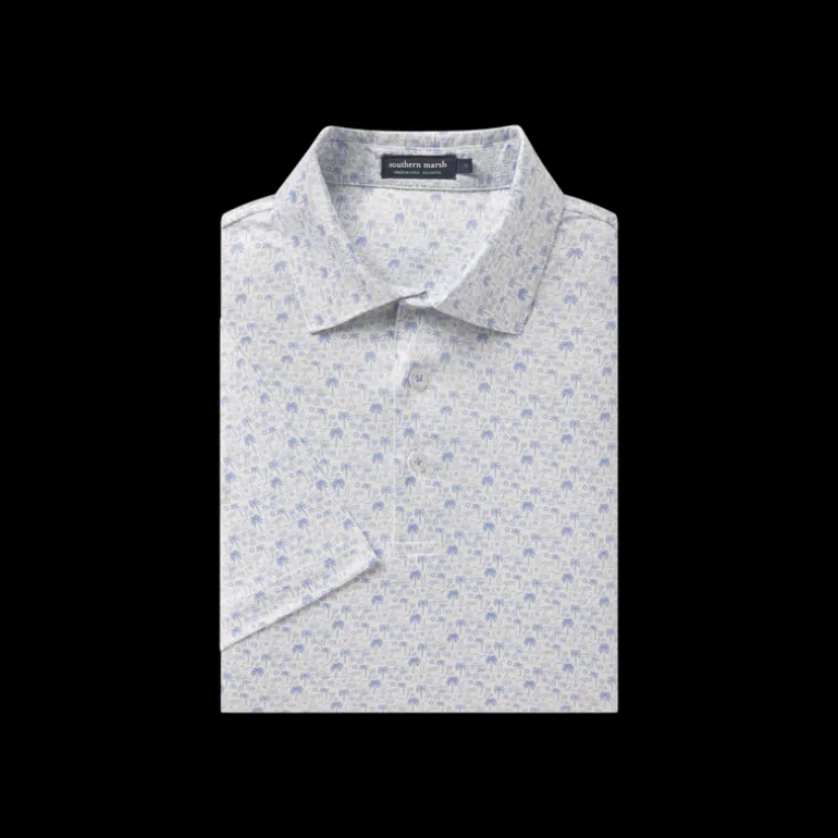 Flyline Performance Polo - Summertime Blues