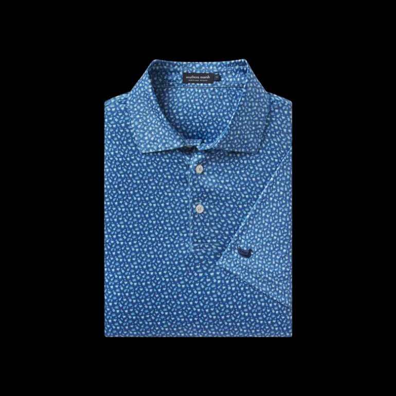 Flyline Performance Polo - Salt & Lime