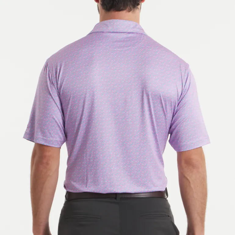 Flyline Performance Polo - Salt & Lime