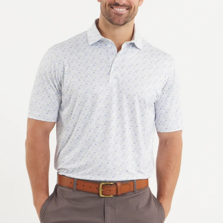 Flyline Performance Polo - Summertime Blues