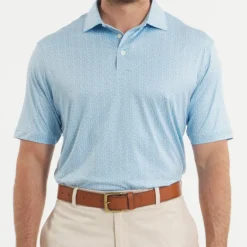 Flyline Performance Polo - Oysters & Lemons