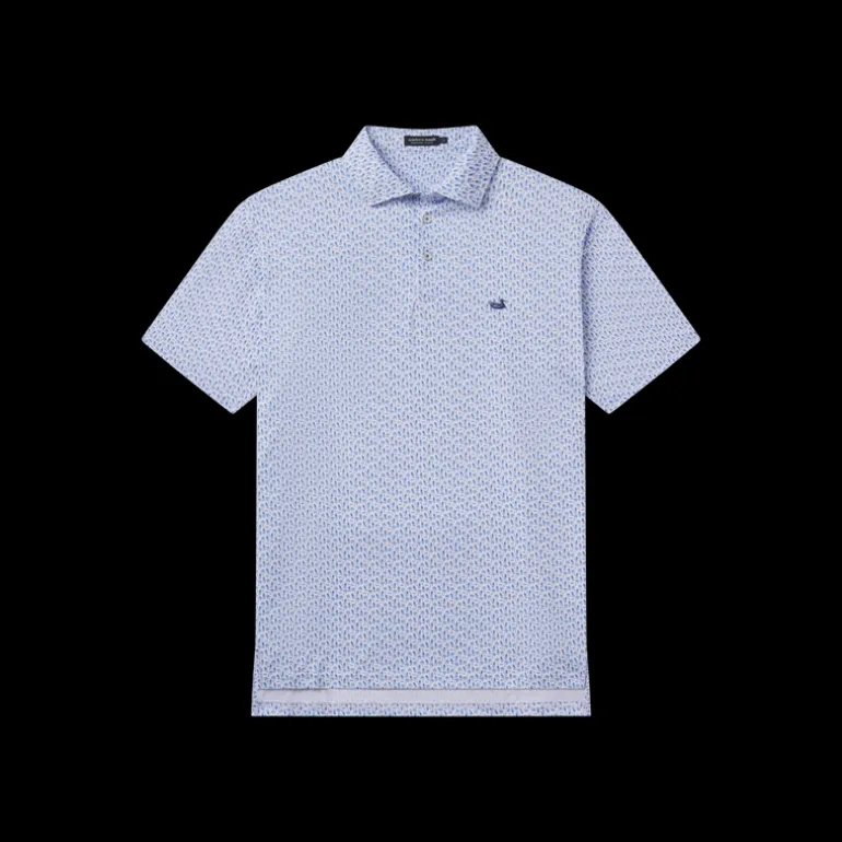 Flyline Performance Polo - Palm & Pineapples