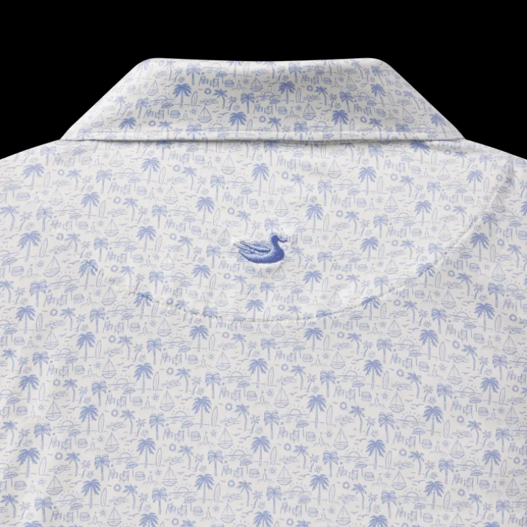 Flyline Performance Polo - Summertime Blues