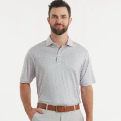 Flyline Performance Polo - Salt & Lime