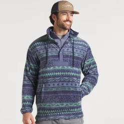 Four Corners Printed Pullover
