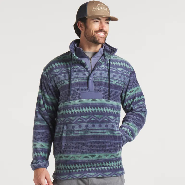 Four Corners Printed Pullover