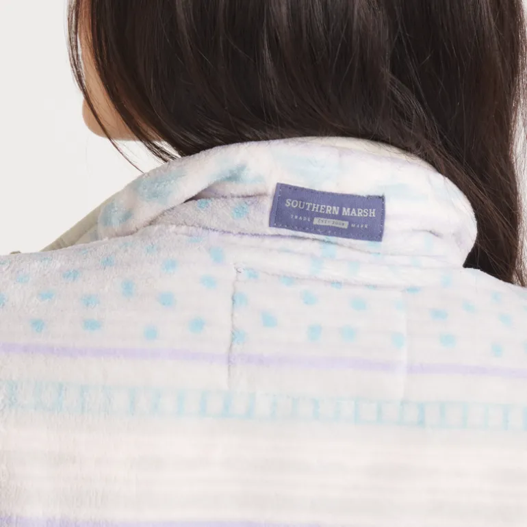 Four Corners Printed Pullover