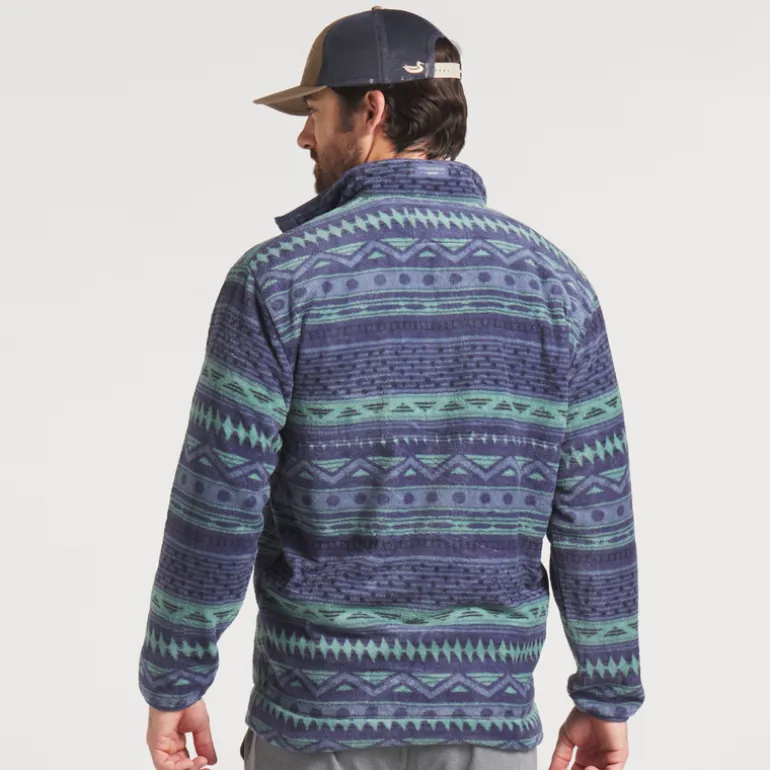 Four Corners Printed Pullover