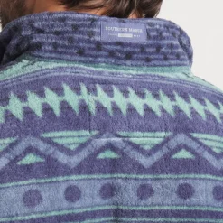 Four Corners Printed Pullover
