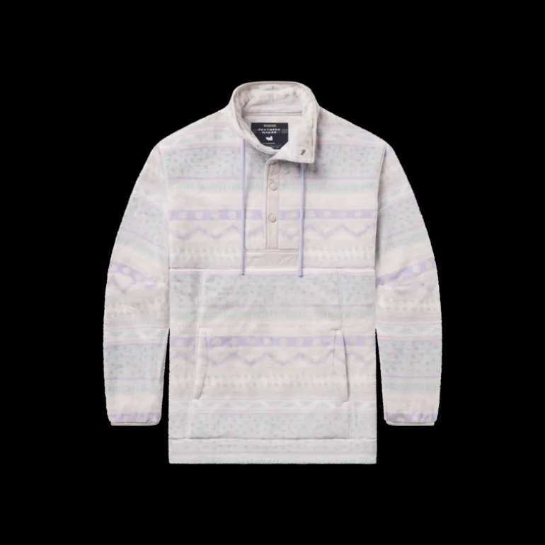 Four Corners Printed Pullover