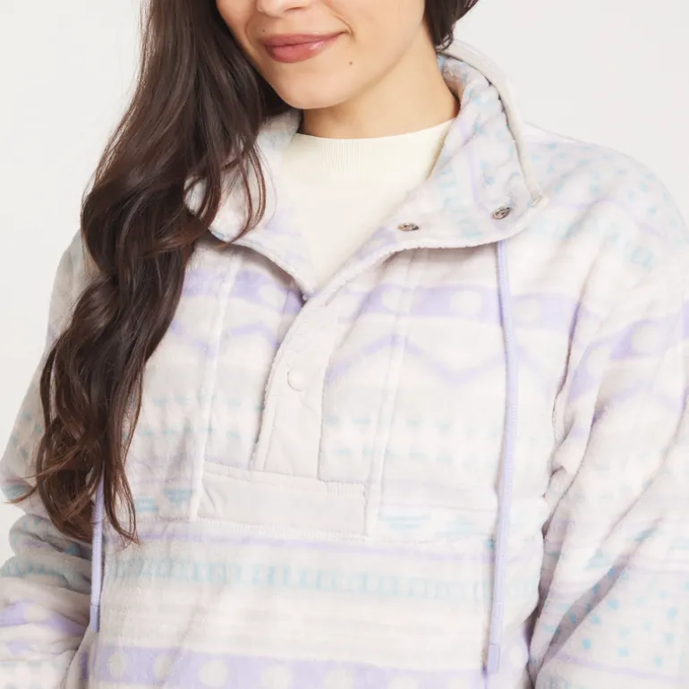 Four Corners Printed Pullover