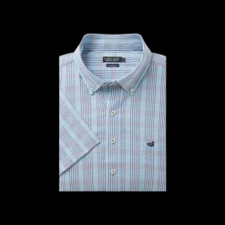Franklin Performance Gingham Dress Shirt - Short Sleeve