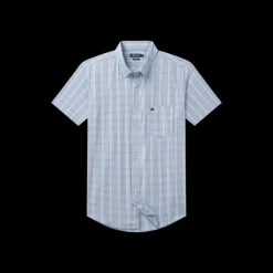 Franklin Performance Gingham Dress Shirt - Short Sleeve