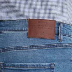 Greenville Stretch Denim Jean - Light Blue