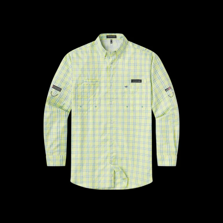 Harbor Cay Fishing Shirt - Drake Grid
