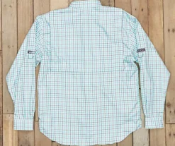 Harbor Cay Fishing Shirt - Abaco Grid