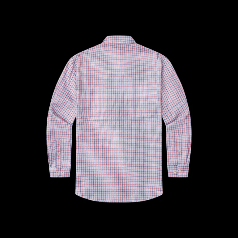 Harbor Cay Fishing Shirt - Abaco Grid