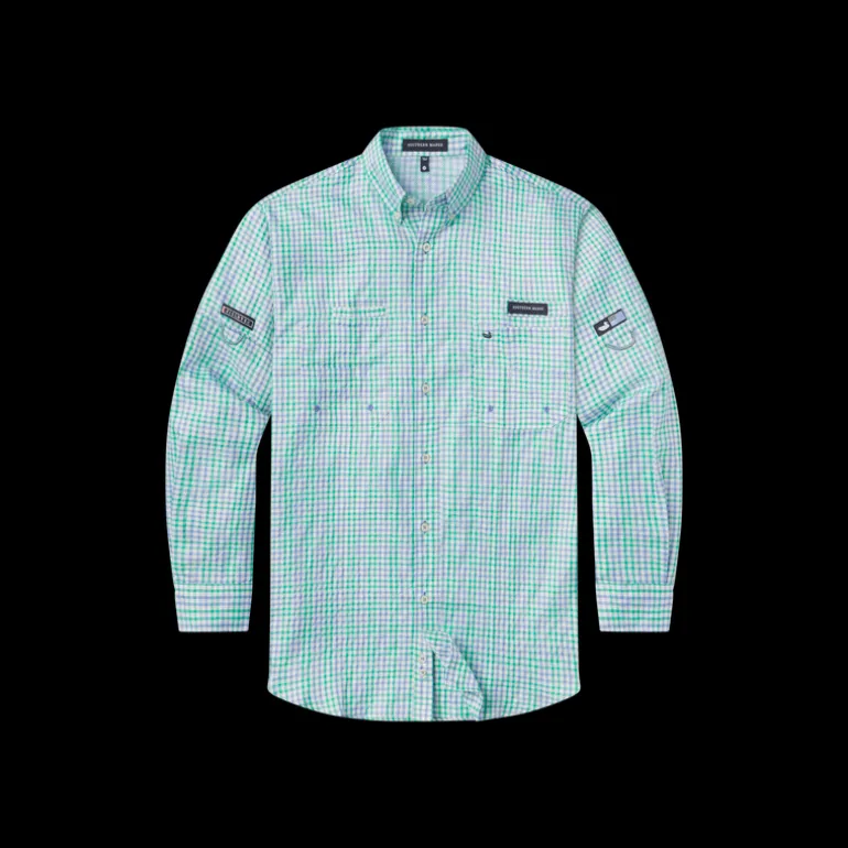 Harbor Cay Fishing Shirt - Drake Grid
