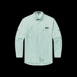 Harbor Cay Fishing Shirt - Abaco Grid