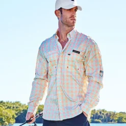 Harbor Cay Fishing Shirt - Drake Grid