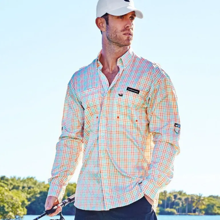 Harbor Cay Fishing Shirt - Drake Grid