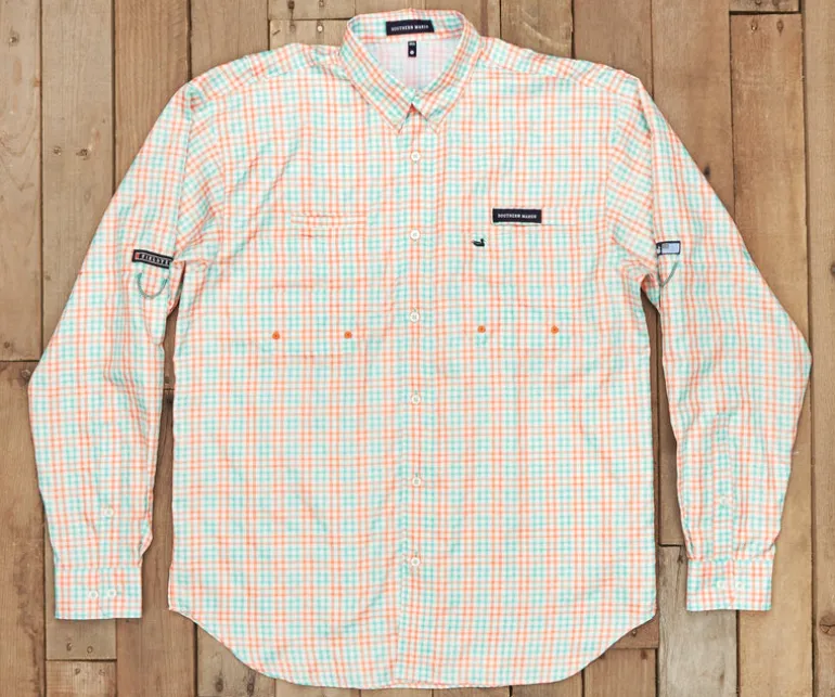 Harbor Cay Fishing Shirt - Drake Grid