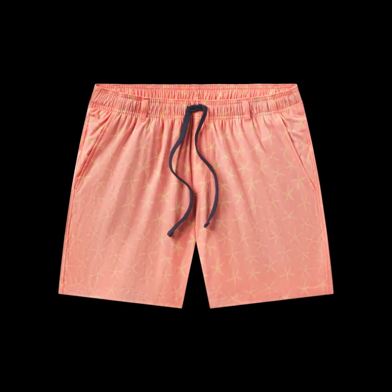 Harbor Stretch Lined Seawash™ Trunk - Starfish