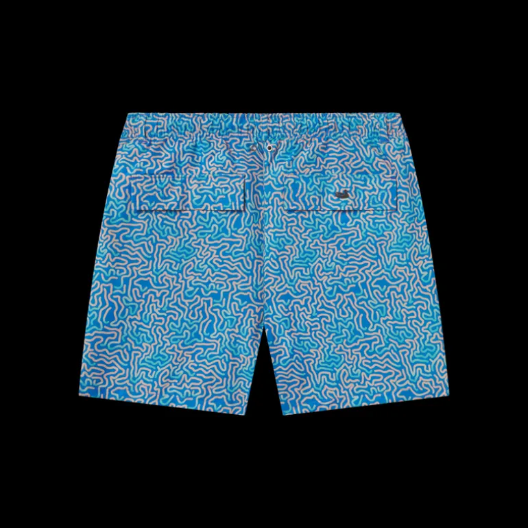 Harbor Stretch Trunk - Coral Fades
