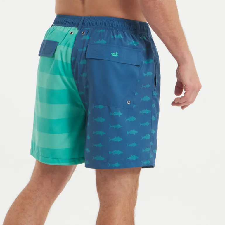 Harbor Swim Trunk - Freedom Fish