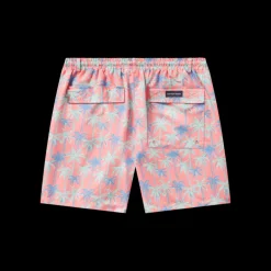 Harbor Swim Trunk - Neon Palms