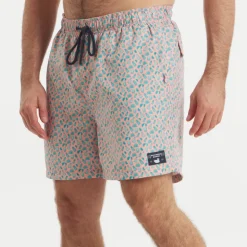 Harbor Swim Trunk - Salt & Lime