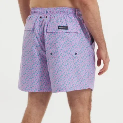 Harbor Swim Trunk - Salt & Lime