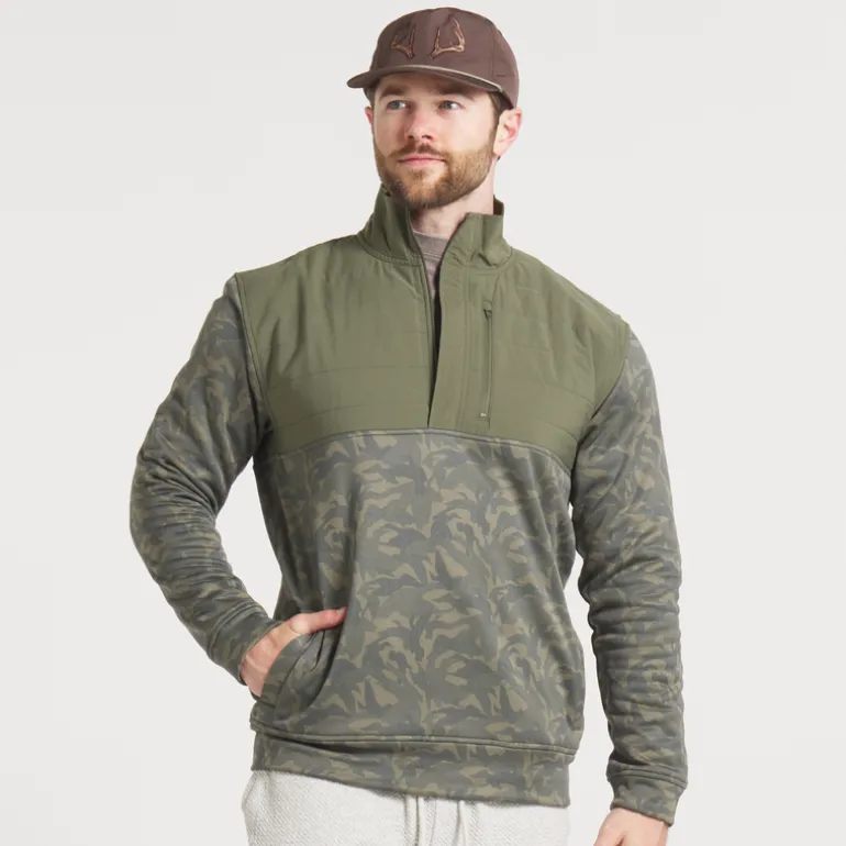 Harris Stretch Pullover - Duck Camo
