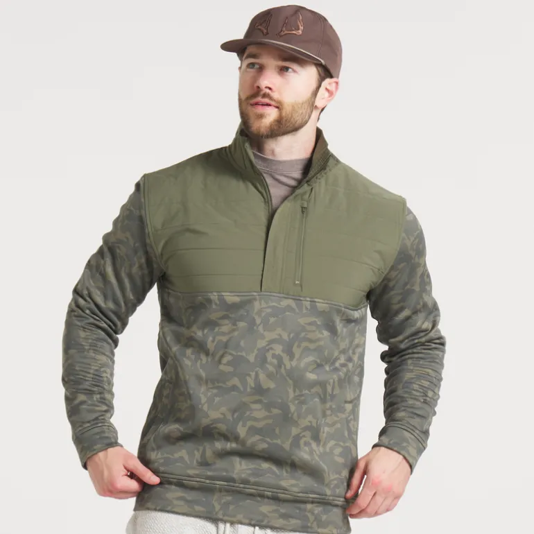 Harris Stretch Pullover - Duck Camo