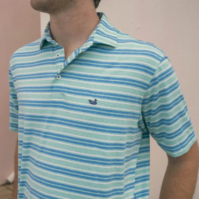 Havana Performance Polo - Zapata Stripe