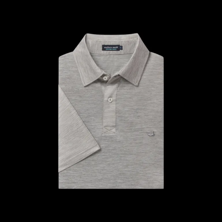 Havana Striped Performance Polo