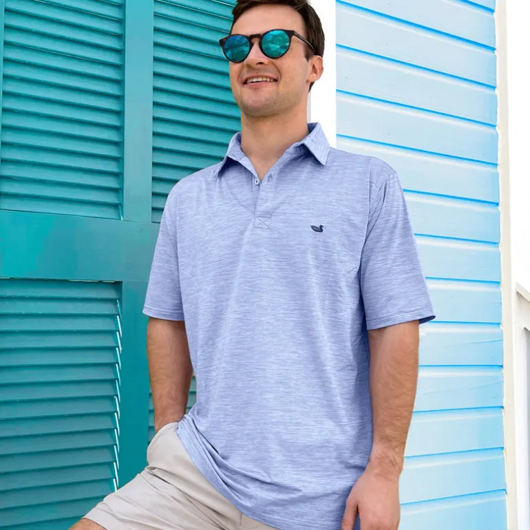 Havana Striped Performance Polo