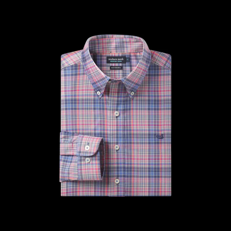 Hays Performance Check Dress Shirt