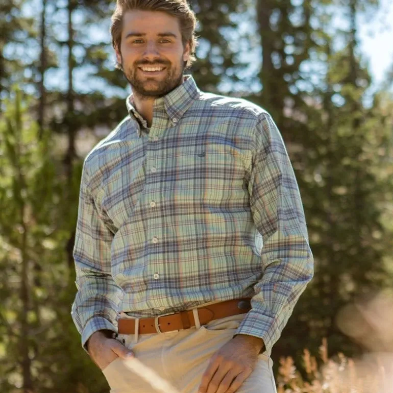 Hays Performance Check Dress Shirt