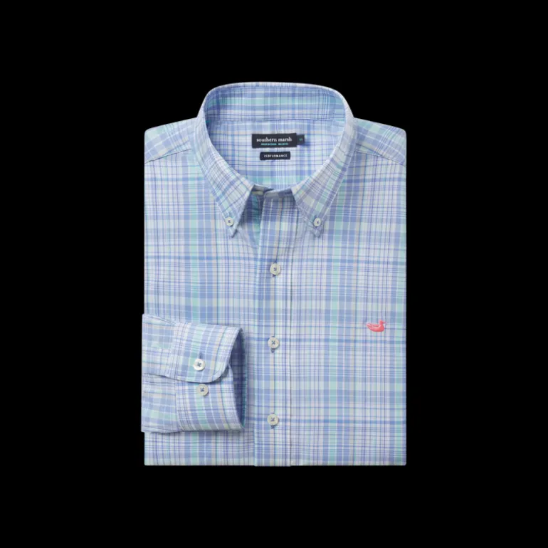 Hays Performance Check Dress Shirt