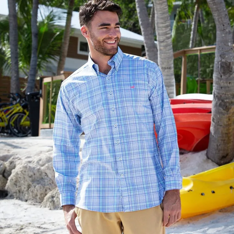 Hays Performance Check Dress Shirt