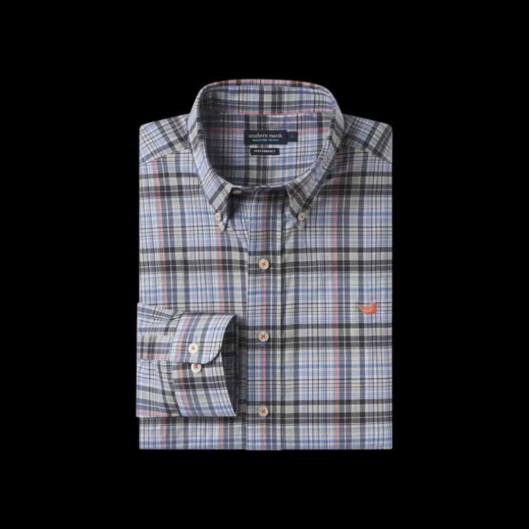 Hays Performance Check Dress Shirt