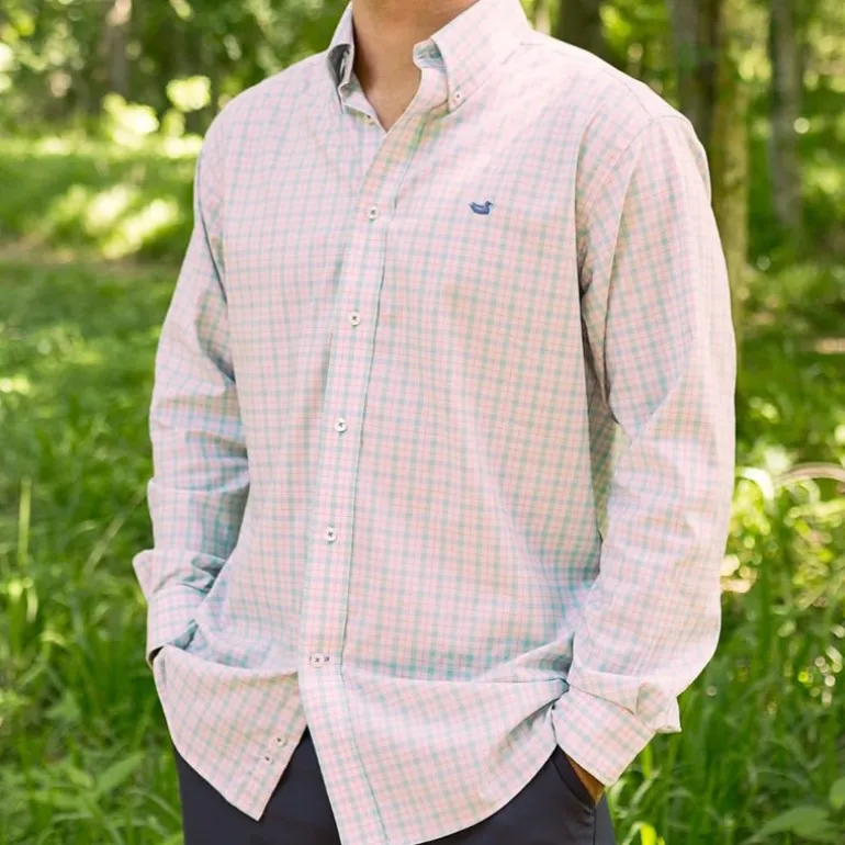 Idlewild Performance Gingham Dress Shirt