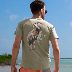Impressions Tee - Heron